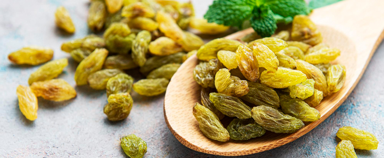 Buy green raisins in bulk from Iran